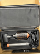 Hot Air Brush Hair Styler, 5 in 1 Hair Dryer Brush Auto Wrap Curlers Frizz-Free Styling Tool for All Hair Types Fast Drying, Curling, Smoothing, Volumizing & Straightening With Travel Storage Case