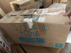 Pampers Pure Baby Diapers, Size 6 (35+ lbs), 108, Up to 100% Leakproof, Premium Hypoallergenic Soft Diapers
