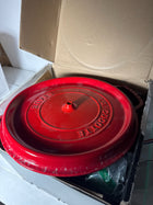 STAUB La Cocotte 7-Quart Cast Iron Round Cocotte, 6.75 L, Made in France, Cherry