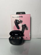 Skullcandy Rail Wireless Earbuds, Bluetooth Headphones, Noise Isolating Fit, Up to 42 Hours Battery, IP55 Sweat and Water Resistant, Microphone for iPhone Android - True Black