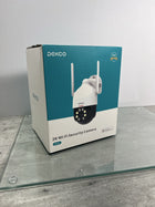 DEKCO 2K HD Outdoor Security Camera with 360 Degree Pan-Tilt Motion Tracking,Home Camera Surveillance Exterieur, WiFi Security Camera, Full Color Night Vision, Sound-Light Alarm, 2-Way Audio, Waterproof