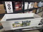 EMSCO GROUP 3-cu ft 13.25-in W x 33-in L x 28.75-in H Elevated White Raised Garden Bed