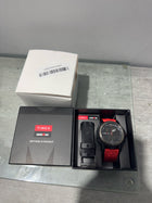 Timex Ironman Adrenaline Ana-Digi Black/Red PU Strap Watch (Model: TWG062500JR)