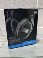Sennheiser HD 569 - Closed-Back Over-Ear Headphones with Detailed Sound and Detachable Cable, Soft Replaceable earpads Black