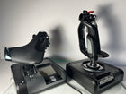 Logitech G X52 Professional HOTAS Flight Control System, Black, 37.08 x 26.67 x 23.88 cm