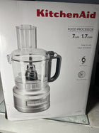 KitchenAid KFP0718CU Food Processor, 7 Cup, Contour Silver