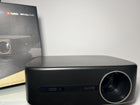 [1000 ANSI & Audio by DBX-TV] Alvar 4K Projector with WiFi 6 and Bluetooth, 30W Speakers, Netflix Licensed & DoIby Audio Outdoor Proyector, Auto Focus Native 1080P Smart Projector with HDR10, Black