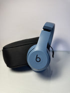 Beats Solo 4 - Wireless Bluetooth On-Ear Headphones, Apple & Android Compatible, Up to 50 Hours of Battery Life - Slate Blue