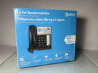 AT&T 2-Line Corded Phone with Speakerphone, 18 number Speed Dial, 100 Name/Number Caller ID and Phonebook, Data Port (ML17929)