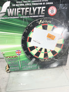 Swiftflyte Nodor Tournament Sisal Bristle Dartboard with Staple-Free Bullseye