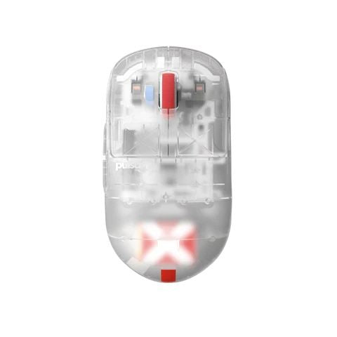 Pulsar Gaming Gears X2H (High Hump) Mini Wireless Gaming Mouse, Designed for Competitive Esports, Lightweight 52g, PAW3395 26K DPI Sensor, Optical Switch, 1ms Polling, Symmetrical Shape, Superclear