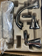 Moen T6905 Voss Two-Handle 8 in. Widespread Bathroom Faucet Trim Kit, Valve Required, Chrome, 0.5