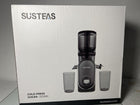 SUSTEAS Cold Press Juicer, 300W, 5.3 Large Feed Chute, 1.5L Capacity, Automatic Feeding, High Yield, Easy to Clean, Ideal for Whole Fruits & Vegetables, Black