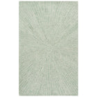 Safavieh FVAD3069Marquee 507 Hand Tufted Wool/Cotton Starburst Rug in Light Green/Beige 5 x 8