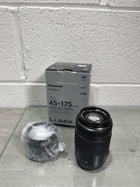 Panasonic HPS45175K Lumix G X Vario PZ 45-175mm/F4.0-5.6 Aspherical/Power Optical Image Stabilized Zoom Lens (Black)