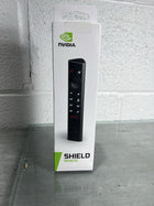 NVIDIA SHIELD Remote; Voice Search, Motion-Activated, Backlit Buttons, Customizable Menu Buttons, and IR Blaster to Control your TV, Black