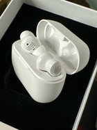 Tribit Wireless Earbuds, 110H Playtime Bluetooth 5.3 IPX8 Waterproof Call Noise Reduction Bluetooth Earbuds Headphones with Mic Earphone in-Ear Wireless Earphones, Flybuds 3 White