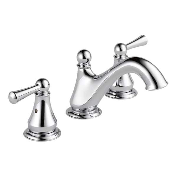 Delta Haywood 8 in. Widespread 2-Handle Bathroom Faucet in Chrome