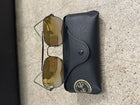 Ray-ban RB3561 004/I3 57-17 Brown/Silver Gradient Mirror Sunglasses