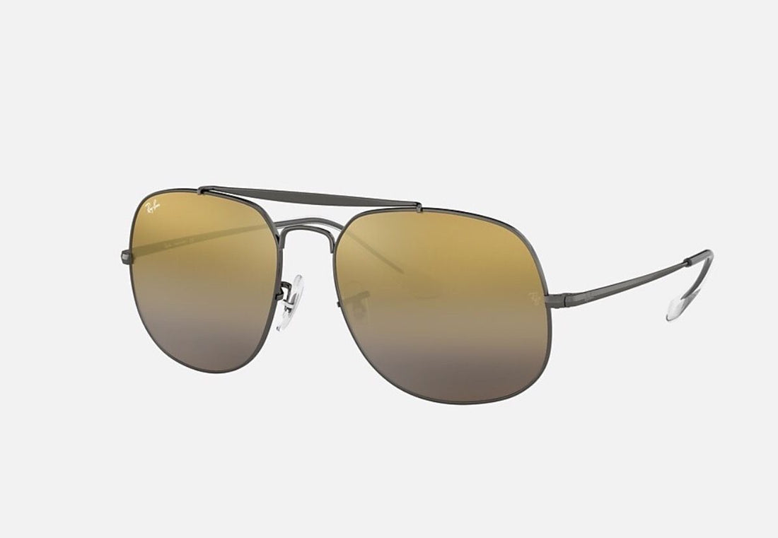 Ray-ban RB3561 004/I3 57-17 Brown/Silver Gradient Mirror Sunglasses