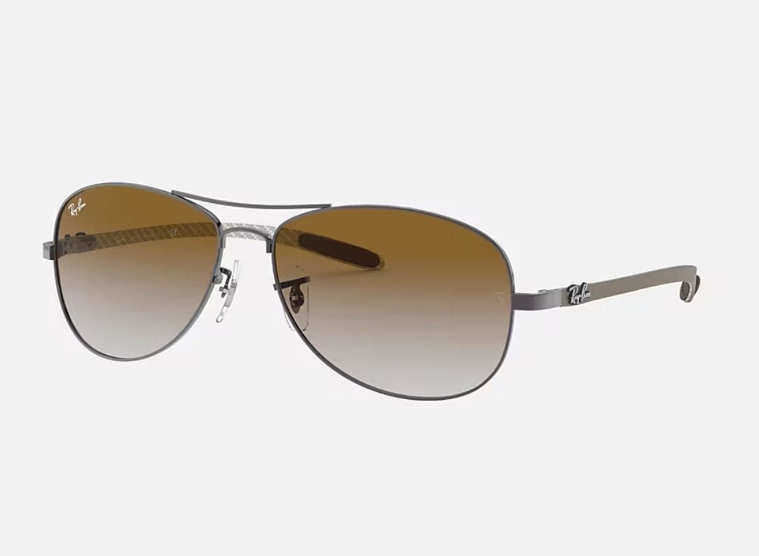 Rayban RB8301 004/51 56-14 Polished Gunmetal Sunglasses