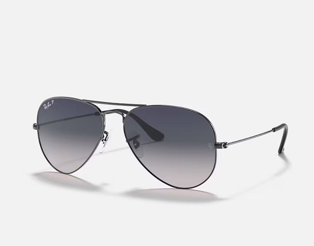 Ray-ban RB3025 004/78 62-14 Polished Gunmetal Blue/Grey