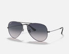 Ray-ban RB3025 004/78 62-14 Polished Gunmetal Blue/Grey